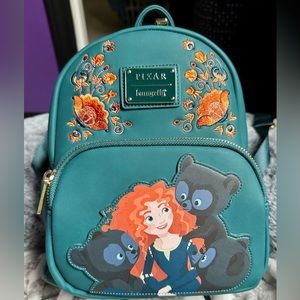 BoxLunch Exclusive Brave Teal Loungefly Backpack